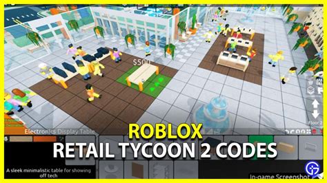 codes in retail tycoon 2